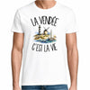 T-shirt Homme Blanc La Vendée c'est la vie