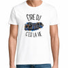 T-shirt Homme Blanc Être DJ c'est la vie