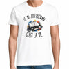 T-shirt Homme Blanc Le jiu-jitsu brésilien c'est la vie