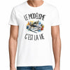 T-shirt Homme Blanc Le modélisme c'est la vie