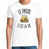 T-shirt Homme Blanc Le pastis c'est la vie