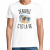 T-shirt Homme Blanc Deauville c’est la vie