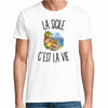 T-shirt Homme Blanc La Sicile c’est la vie