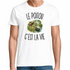 T-shirt Homme Blanc Le Poitou c’est la vie