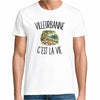 T-shirt Homme Blanc Villeurbanne c’est la vie