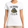 T-shirt Femme Blanc Être banquière c'est la vie