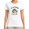 T-shirt Femme Blanc Être agent immobilier c'est la vie