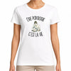 T-shirt Femme Blanc Être podologue c'est la vie