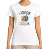 T-shirt Femme Blanc L'astrologie c'est la vie