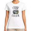 T-shirt Femme Blanc L'Écosse c'est la vie
