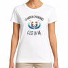 T-shirt Femme Blanc La natation synchronisée c'est la vie