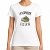 T-shirt Femme Blanc La Normandie c'est la vie