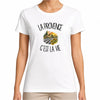 T-shirt Femme Blanc La Provence c'est la vie