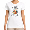 T-shirt Femme Blanc L'apéro c'est la vie