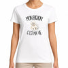T-shirt Femme Blanc Mon Bichon c'est ma vie