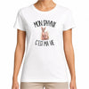 T-shirt Femme Blanc Mon Sphynx c'est ma vie