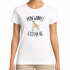 T-shirt Femme Blanc Mon Whippet c'est ma vie