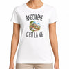 T-shirt Femme Blanc Angoulême c’est la vie