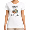 T-shirt Femme Blanc Annecy c’est la vie