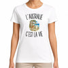 T-shirt Femme Blanc L’Australie c’est la vie