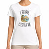 T-shirt Femme Blanc L’Égypte c’est la vie