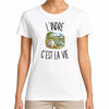 T-shirt Femme Blanc L’Indre c’est la vie
