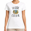 T-shirt Femme Blanc La Lozère c’est la vie