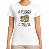T-shirt Femme Blanc Le Rouergue c’est la vie