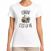 T-shirt Femme Blanc Lorient c’est la vie