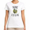 T-shirt Femme Blanc Talence c’est la vie