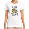 T-shirt Femme Blanc Villejuif c’est la vie