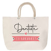 Sac Fête des Mères Mamie Famille Idée Cadeau anniversaire Noël Travail Boulot Métier Départ Retraite Collègue Femme cabas shopping plage