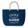 Sac de plage Bleu anse corde Certifié meilleur Guide