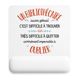 Tapis de souris ergonomique avec repose-poignet, accessoire bureau pour femme et homme, fête des pères, cadeau pas cher, idée cadeau fête des mères, secret santa, départ à la retraite, télétravail et gaming