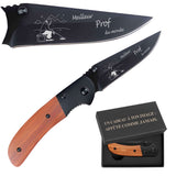 cadeau homme personnalisé idée papa fête des pères noël mari saint valentin élégant pratique gravé inox bois acier durable pliant de poche utile aventurier randonneur bricoleur chic original compagnon plein air robuste cadeau unique