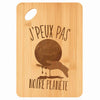 Planche bambou gravée personnalisée femme homme idée cadeau Fête des Mères Fête des Pères apéro papa maman prénom cuisine plateau fromage