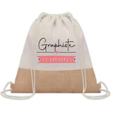 Sac Fête des Mères Mamie Maman Cadeau anniversaire Noël Travail Métier Départ Retraite Collègue Femme cabas shopping plage
