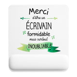 Tapis de souris ergonomique avec repose-poignet, accessoire bureau pour femme et homme, fête des pères, cadeau pas cher, idée cadeau fête des mères, secret santa, départ à la retraite, télétravail et gaming