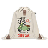 Sac à dos avec pochette J'peux pas Sidecar