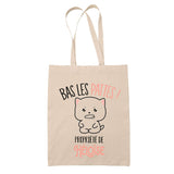 Sac tote bag réutilisable coton shopping Fête des Mères Mamie Famille Idée Cadeau anniversaire Noël Travail Boulot Métier Départ Retraite Collègue Femme