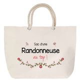 Sac Fête des Mères Mamie Famille Idée Cadeau anniversaire Noël Travail Boulot Métier Départ Retraite Collègue Femme cabas shopping plage