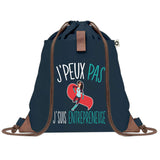 sac a dos femme bleu coton recycle avec pochette cadeau original pour collegue amie prof ou soeur idee cadeau femme noel anniversaire secret santa ou depart a la retraite sac pratique chic et ecoresponsable design breton elegant