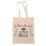 Sac Tote Bag Fête des Mères Fêtes des Pères Mamie Papi Famille Idée Cadeau anniversaire Noël Travail Boulot Métier Départ Retraite Collègue Femme Homme