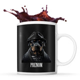 Mug personnalisable Prénom Rottweiler