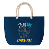 Sac de plage Bleu anse corde J'peux Pas Épaulé Jeté Haltérophilie