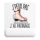 Tapis de souris ergonomique avec repose-poignet, accessoire bureau pour femme et homme, fête des pères, cadeau pas cher, idée cadeau fête des mères, secret santa, départ à la retraite, télétravail et gaming