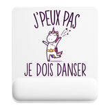Tapis de souris ergonomique avec repose-poignet, accessoire bureau pour femme et homme, fête des pères, cadeau pas cher, idée cadeau fête des mères, secret santa, départ à la retraite, télétravail et gaming