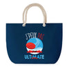 Sac de plage Bleu anse corde J'peux Pas Ultimate