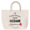 Sac Fête des Mères Mamie Famille Idée Cadeau anniversaire Noël Travail Boulot Métier Départ Retraite Collègue Femme cabas shopping plage