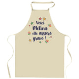 Cadeau Cuisinier cuisinière mère maman papa père mamie papi Vêtement Blouse de protection Barbecue Jardinage Tablier de Travail Tâches ménagères 